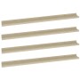 Estantes de pared 4 unidades roble Sonoma 100x9x3 cm de vidaXL, Estantes y estanterías - Ref: Foro24-326687, Precio: 35,38 €,...