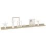 Estantes de pared 4 unidades roble Sonoma 100x9x3 cm de vidaXL, Estantes y estanterías - Ref: Foro24-326687, Precio: 35,38 €,...