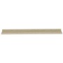 Estantes de pared 4 unidades roble Sonoma 100x9x3 cm de vidaXL, Estantes y estanterías - Ref: Foro24-326687, Precio: 35,38 €,...