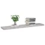 Floating wall shelf 4 pcs concrete gray MDF 120x23.5x3.8 cm by vidaXL, Shelves and shelves - Ref: Foro24-326608, Price: 75,49...