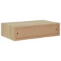 Estante con cajón de pared MDF roble 40x23,5x10 cm de vidaXL, Estantes y estanterías - Ref: Foro24-330247, Precio: 49,40 €, D...