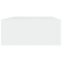 Estante con cajón de pared MDF blanco 40x23,5x10 cm de vidaXL, Estantes y estanterías - Ref: Foro24-330241, Precio: 40,11 €, ...