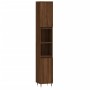 Set de muebles baño 3 pzas madera contrachapada roble marrón de vidaXL, Muebles de baño - Ref: Foro24-3190274, Precio: 175,78...