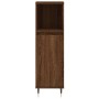 Set de muebles baño 3 pzas madera contrachapada roble marrón de vidaXL, Muebles de baño - Ref: Foro24-3190274, Precio: 175,78...