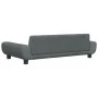 Sofá para niños de terciopelo gris oscuro 100x54x33 cm de vidaXL, Mobiliario para bebés y niños pequeños - Ref: Foro24-319638...