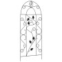 Soporte para plantas trepadoras 3 uds hierro negro 40x100 cm de vidaXL, Soportes para macetas - Ref: Foro24-47099, Precio: 29...