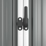 Cobertizo herramientas jardín acero galvanizado 161x89x161 cm de vidaXL, Cobertizos - Ref: Foro24-316210, Precio: 145,62 €, D...