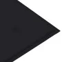 Banco Batavia madera maciza de teca con cojín negro 120 cm de vidaXL, Bancos de jardín - Ref: Foro24-3062161, Precio: 219,49 ...