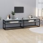 Mueble de TV vidrio templado color mármol blanco 180x40x40,5 cm de vidaXL, Muebles TV - Ref: Foro24-331724, Precio: 106,35 €,...