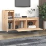 Muebles para TV 2 piezas madera maciza de pino de vidaXL, Muebles TV - Ref: Foro24-3100109, Precio: 107,21 €, Descuento: %