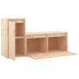 Muebles para TV 2 piezas madera maciza de pino de vidaXL, Muebles TV - Ref: Foro24-3100109, Precio: 107,21 €, Descuento: %
