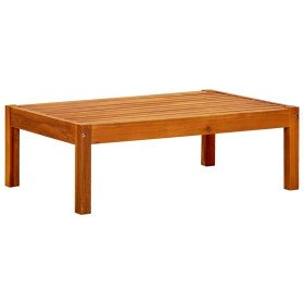 Mesa de jardín de madera de acacia maciza 85x57x29 cm en Mesas de jardín | Comprar online en Foru.es