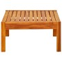 Mesa de jardín de madera de acacia maciza 85x57x29 cm en Mesas de jardín | Comprar online en Foru.es