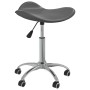Taburete de salón de belleza de cuero sintético gris de vidaXL, Sillas de peluquería - Ref: Foro24-323688, Precio: 57,03 €, D...