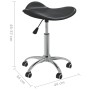 Taburete de salón de belleza de cuero sintético negro de vidaXL, Sillas de peluquería - Ref: Foro24-323684, Precio: 54,44 €, ...