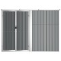 Cobertizo herramientas jardín acero galvanizado 225x89x161 de vidaXL, Cobertizos - Ref: Foro24-316214, Precio: 224,14 €, Desc...