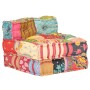Puf modular de tela patchwork de vidaXL, Cojines para sillas y sofás - Ref: Foro24-287702, Precio: 140,87 €, Descuento: %