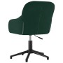 Sillas de comedor giratorias 2 unidades terciopelo verde oscuro en Sillas de comedor | Comprar online en Foru.es