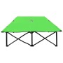 Tumbona plegable para 2 personas acero verde en Tumbonas | Comprar online en Foru.es