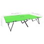 Tumbona plegable para 2 personas acero verde en Tumbonas | Comprar online en Foru.es