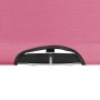 Tumbona doble plegable acero rosa en Tumbonas | Comprar online en Foru.es