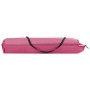 Tumbona doble plegable acero rosa en Tumbonas | Comprar online en Foru.es