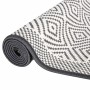 Alfombra de exterior gris y blanca reversible 80x150 cm de vidaXL, Protectores para exterior - Ref: Foro24-364797, Precio: 31...
