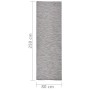 Alfombra de exterior de tejido plano marrón y azul 80x250 cm de vidaXL, Alfombras - Ref: Foro24-340814, Precio: 37,43 €, Desc...