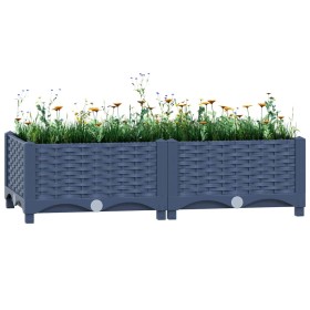 Arriate polipropileno 80x40x23 cm en Macetas y jardineras | Comprar online en Foru.es