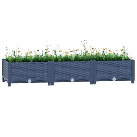 Arriate polipropileno 120x40x23 cm en Macetas y jardineras | Comprar online en Foru.es