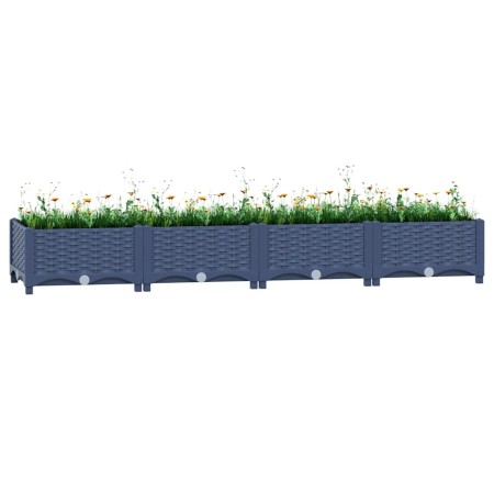 Arriate polipropileno 160x40x23 cm en Macetas y jardineras | Comprar online en Foru.es