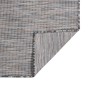 Alfombra de exterior de tejido plano marrón y azul 160x230 cm de vidaXL, Alfombras - Ref: Foro24-340818, Precio: 61,75 €, Des...