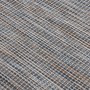 Alfombra de exterior de tejido plano marrón y azul 160x230 cm de vidaXL, Alfombras - Ref: Foro24-340818, Precio: 61,75 €, Des...