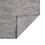 Alfombra de exterior de tejido plano marrón y azul 200x280 cm de vidaXL, Alfombras - Ref: Foro24-340819, Precio: 85,95 €, Des...