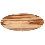 Superficie de mesa redonda madera maciza sheesham 25-27 mm 40cm de vidaXL, Tableros para mesas - Ref: Foro24-285972, Precio: ...