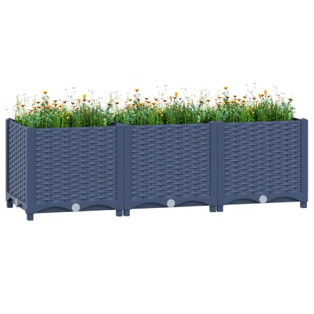 Arriate polipropileno 120x40x38 cm en Macetas y jardineras | Comprar online en Foru.es