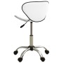 Silla de oficina de cuero sintético blanco de vidaXL, Sillas de oficina - Ref: Foro24-3088625, Precio: 83,62 €, Descuento: %