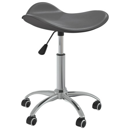Silla de comedor giratoria de cuero sintético gris de vidaXL, Sillas de comedor - Ref: Foro24-3088570, Precio: 57,03 €, Descu...