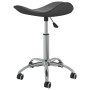 Silla de comedor giratoria de cuero sintético gris de vidaXL, Sillas de comedor - Ref: Foro24-3088570, Precio: 57,03 €, Descu...