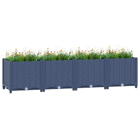 Arriate polipropileno 160x40x38 cm en Macetas y jardineras | Comprar online en Foru.es