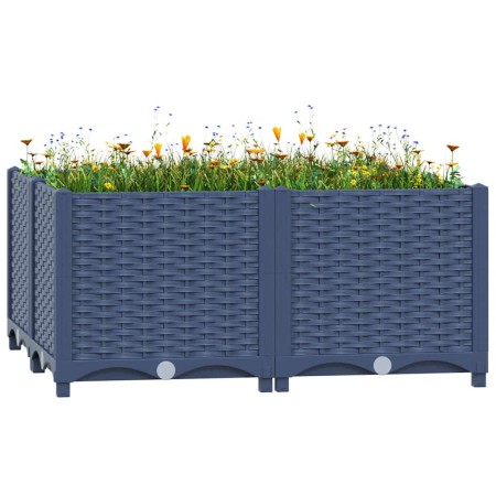 Arriate polipropileno 80x80x38 cm en Macetas y jardineras | Comprar online en Foru.es