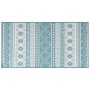 Alfombra de exterior gris y verde agua reversible 80x150 cm de vidaXL, Protectores para exterior - Ref: Foro24-364791, Precio...