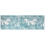 Alfombra de exterior verde agua y gris reversible 80x250 cm de vidaXL, Protectores para exterior - Ref: Foro24-364786, Precio...
