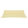 Toldo de vela HDPE beige 160 g/m² 2,5x4 m de vidaXL, Sombrillas - Ref: Foro24-311124, Precio: 26,38 €, Descuento: %