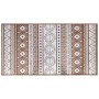 Alfombra de exterior gris y blanca reversible 80x150 cm de vidaXL, Protectores para exterior - Ref: Foro24-364794, Precio: 23...