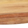 Superficie de mesa redonda madera maciza sheesham 25-27 mm 70cm de vidaXL, Tableros para mesas - Ref: Foro24-285975, Precio: ...