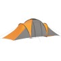 Tienda de campaña 6 personas tela gris y naranja de vidaXL, Tiendas de campaña - Ref: Foro24-93186, Precio: 140,77 €, Descuen...