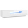 Mueble de TV con luces LED blanco brillante 160x35x40 cm de vidaXL, Muebles TV - Ref: Foro24-804433, Precio: 156,84 €, Descue...