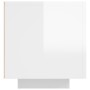 Mueble de TV con luces LED blanco brillante 160x35x40 cm de vidaXL, Muebles TV - Ref: Foro24-804433, Precio: 156,84 €, Descue...