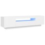 Mueble para TV con luces LED blanco 160x35x40 cm de vidaXL, Muebles TV - Ref: Foro24-804427, Precio: 98,84 €, Descuento: %